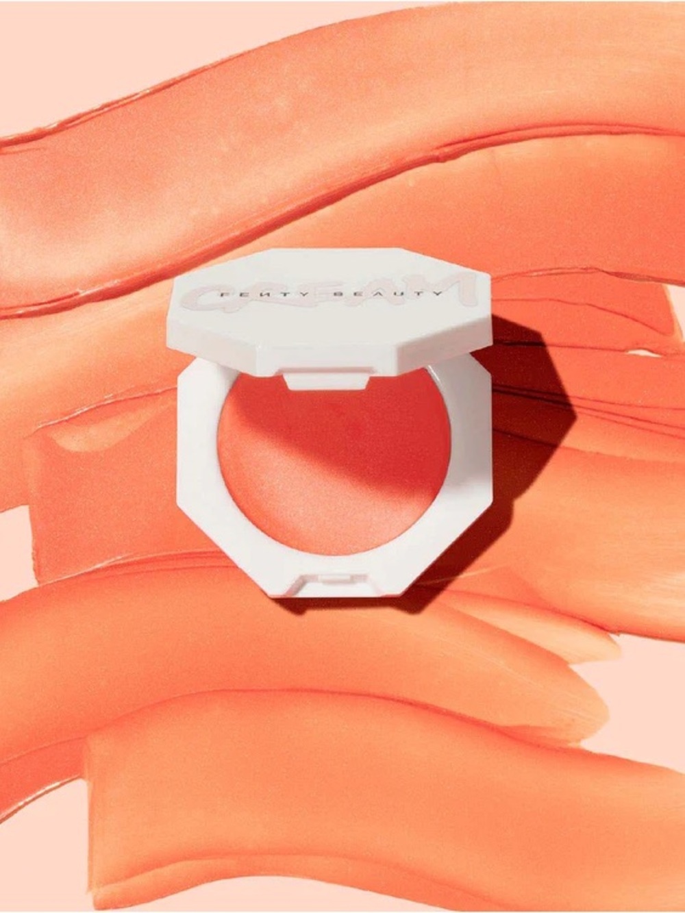 Fenty Beauty Cheeks Out Cream Blush in Peach Face, BNIB!